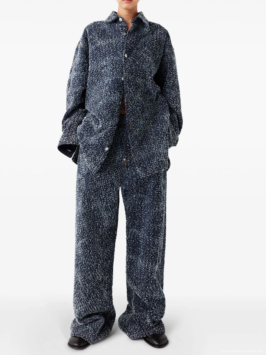 Affordable coat Stella oversized boucle-construction McCartney Women 0819